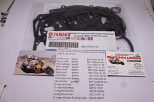 Gasket/O.ring set Yam.TZ750 '74 till'79 copy but perfect.