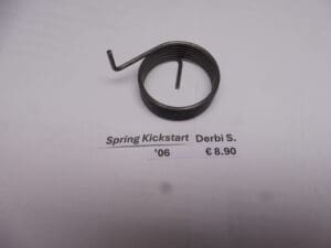 94748 Spring kickstart Derbi Senda'06 moped New (pict.64)