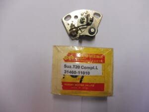31460-11010 Contact breaker assy L.H. Suzuki T20 '67 up new