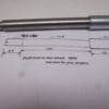 Shaft front/rear wheel Hon/Yam/Kaw/Suz. see size for your project