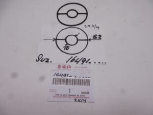 16491- .. .. .. .. .. O.ring oilpomp Suzuki  see picture for the size