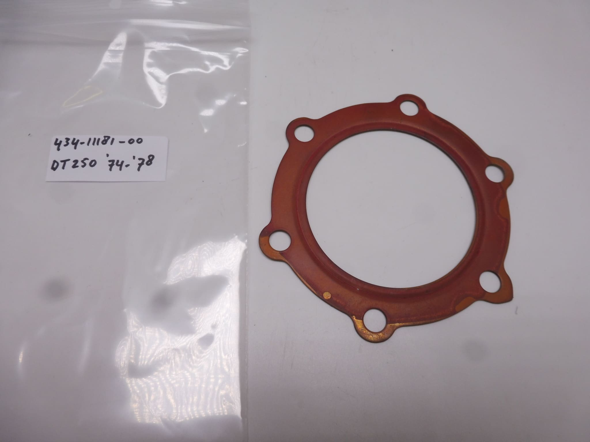 434-11181-00 Gasket cylinder head DT 250 '74-'78 original