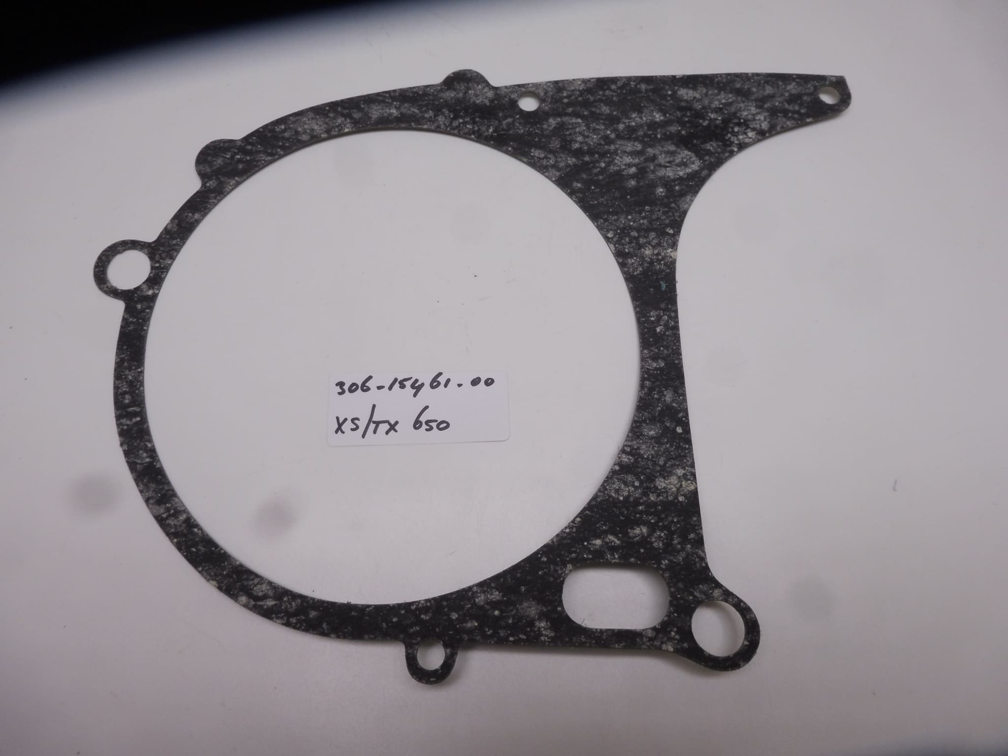 306-15461-00 Gasket dynamo cover XS 650 '75-'79/TX 650 '70-'76 original