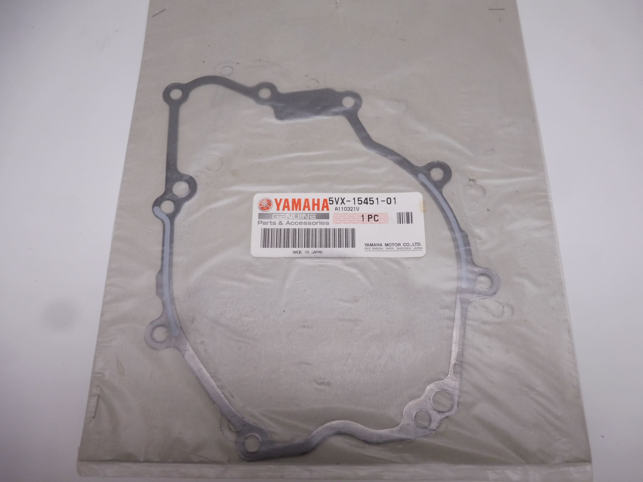 5VX-15451-01 Gasket dynamo cover R6/FZ-6/XJ 600 '09-'16 original