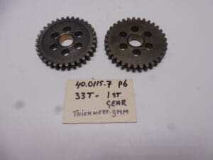 40.0115.7 Gear 1st  33T Minarelli P6 gearbox new