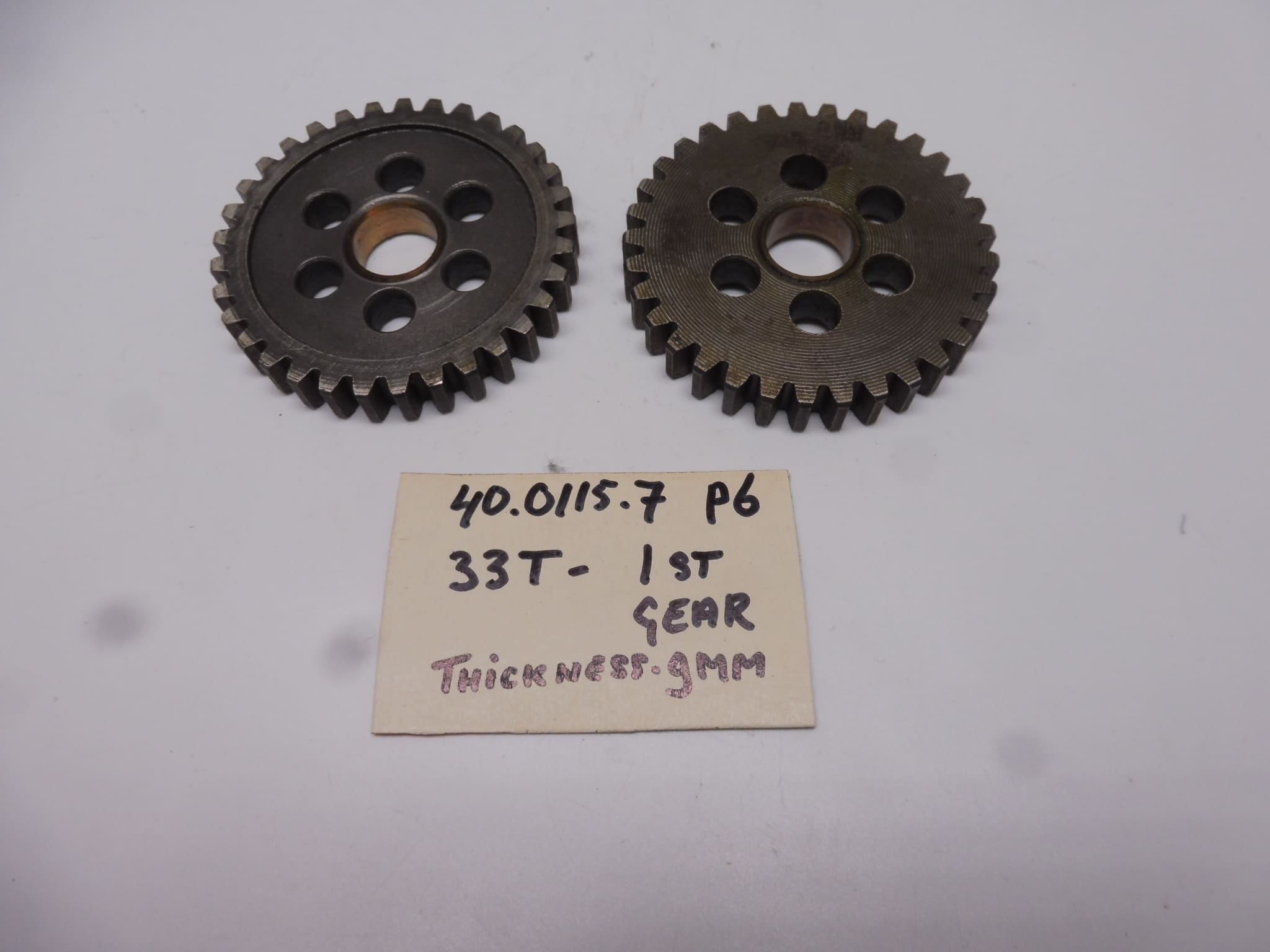 40.0115.7 Gear 1st 33T Minarelli P6 gearbox new
