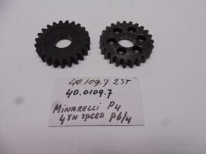 40.109.7 / 40.0109.7 Gear 4th  23T (on second.shaft) Minarelli P4-P6/4 new