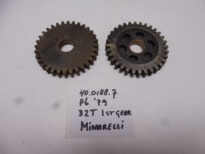 40.0188.7 Gear 1st  32T Minarelli P6 '79 gearbox new