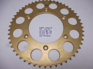 11212.52 Rear sprocket 52T CR 125 '83-'07/CR 250 '84-'08/CR 500 '86-'01 new
