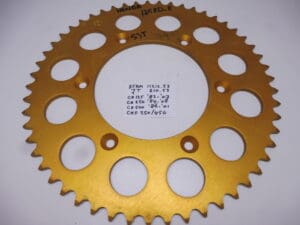 11212.53 Rear sprocket 53T CR 125 '83-'07/CR 250 '84-'08/CR 500 '86-'01 new