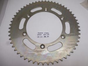 Rear sprocket 56T Honda CR 125 '80-'81 Steel new