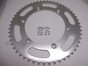 11211.53 Rear sprocket 53T CR 125 '82/CR 250 '82-'83/CR 480 '82-'83 new