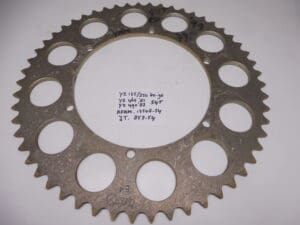 Rear sprocket 54T Yamaha YZ 125/250 '80-'98-YZ 465 '81-YZ 490 '82 new