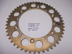 Rear sprocket 50T Yamaha YZ 125/250 '80-'98-YZ 465 '81-YZ 490 '82 new