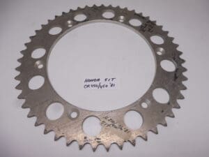 Rear sprocket 51T HONDA CR 250/450 1981 new Aluminium