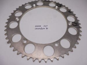 Rear sprocket 52T HONDA CR 250/450 1981 new Aluminium