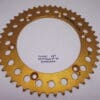 Rear sprocket 48T SUZUKI RM 250 '76-'78 Aluminium New.