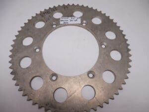Rear sprocket 64T SUZUKI RM 125 '76-'78 Aluminium New. 428