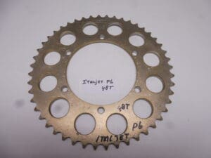 Rear sprocket Italjet P6 cross 50cc 48T Aluminium 420