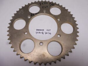 Rear sprocket 52T Yamaha YZ 80 F/G '78-'79 new