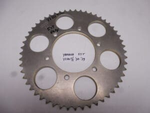 Rear sprocket 53T Yamaha YZ 80 F/G '78-'79 new aluminium