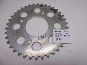 Rear sprocket Honda CB 450T '82 / CB 500T '75-'77 Ø74 38T new