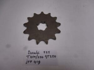 Front Sprocket Suzuki T 250/350 - GT 250 13T 525  JTF419-13 new