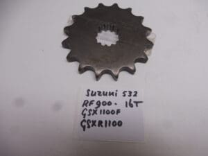 Front Sprocket Suzuki GSX R1100W / RF 900 / GSX 1100F 16T  532 new