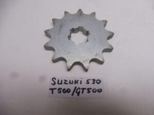 Front Sprocket Suzuki T 500 / GT 500 '68-'78 13T 530 JTF420-13 new