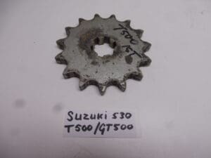 Front Sprocket Suzuki T 500 / GT 500 '68-'78 15T 530 JTF420-15 new