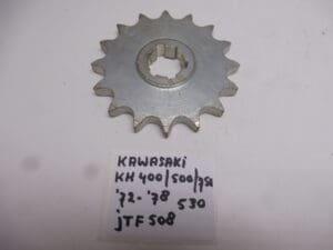 Front Sprocket Kawasaki KH 400/500 '72-'76 / H2 750 '72-'75 16T 530 new
