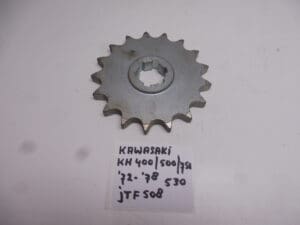 Front Sprocket Kawasaki KH 400/500 '72-'76 / H2 750 '72-'75 17T 530 new
