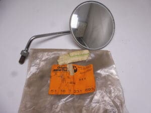 51161231693 Mirror R.  BMW R 50/5, R 60/5, R 75/5 original new
