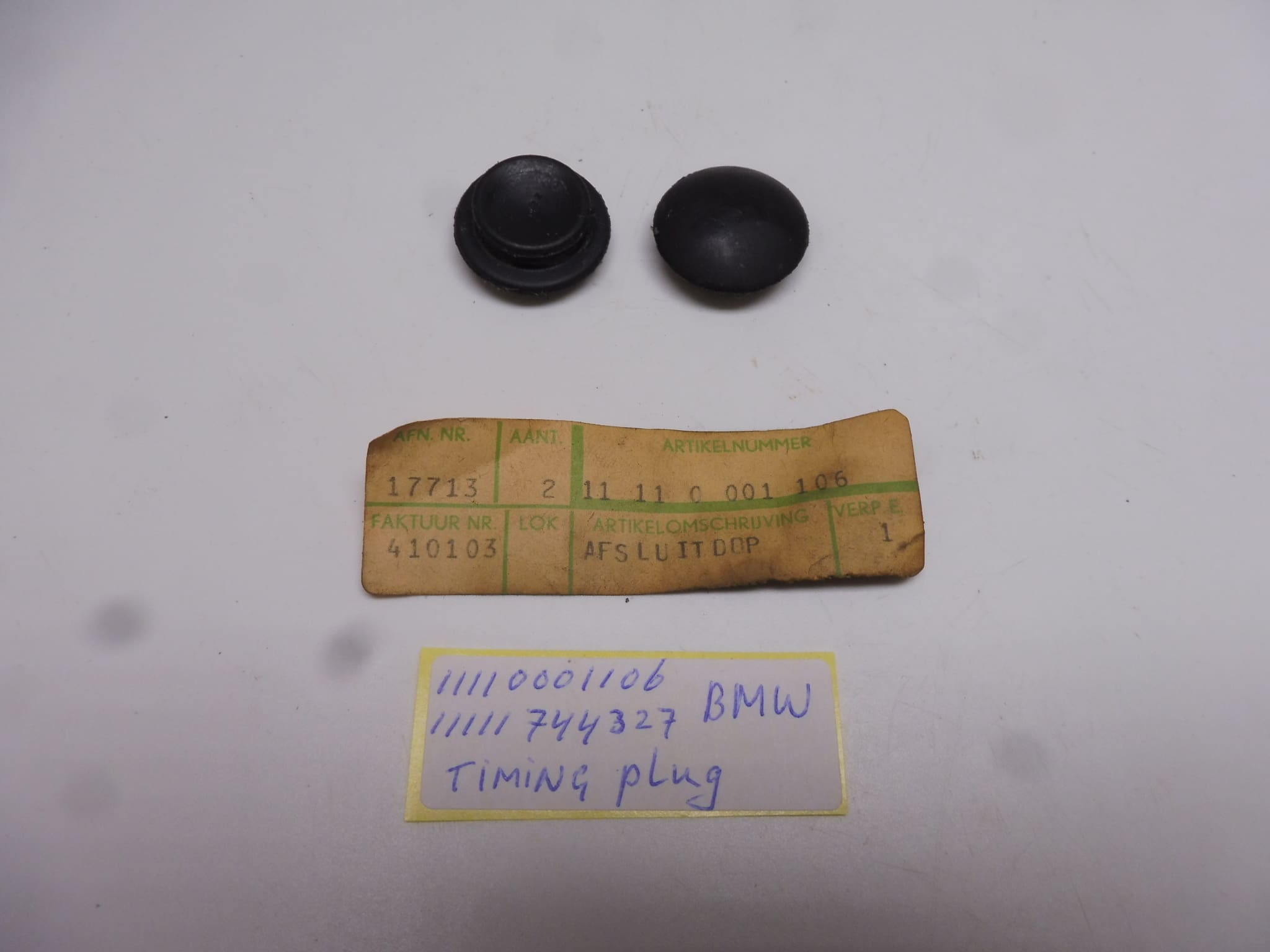 11110001106 / 11111744327 Timing plug BMW R25-69S, R50/5-R100 new