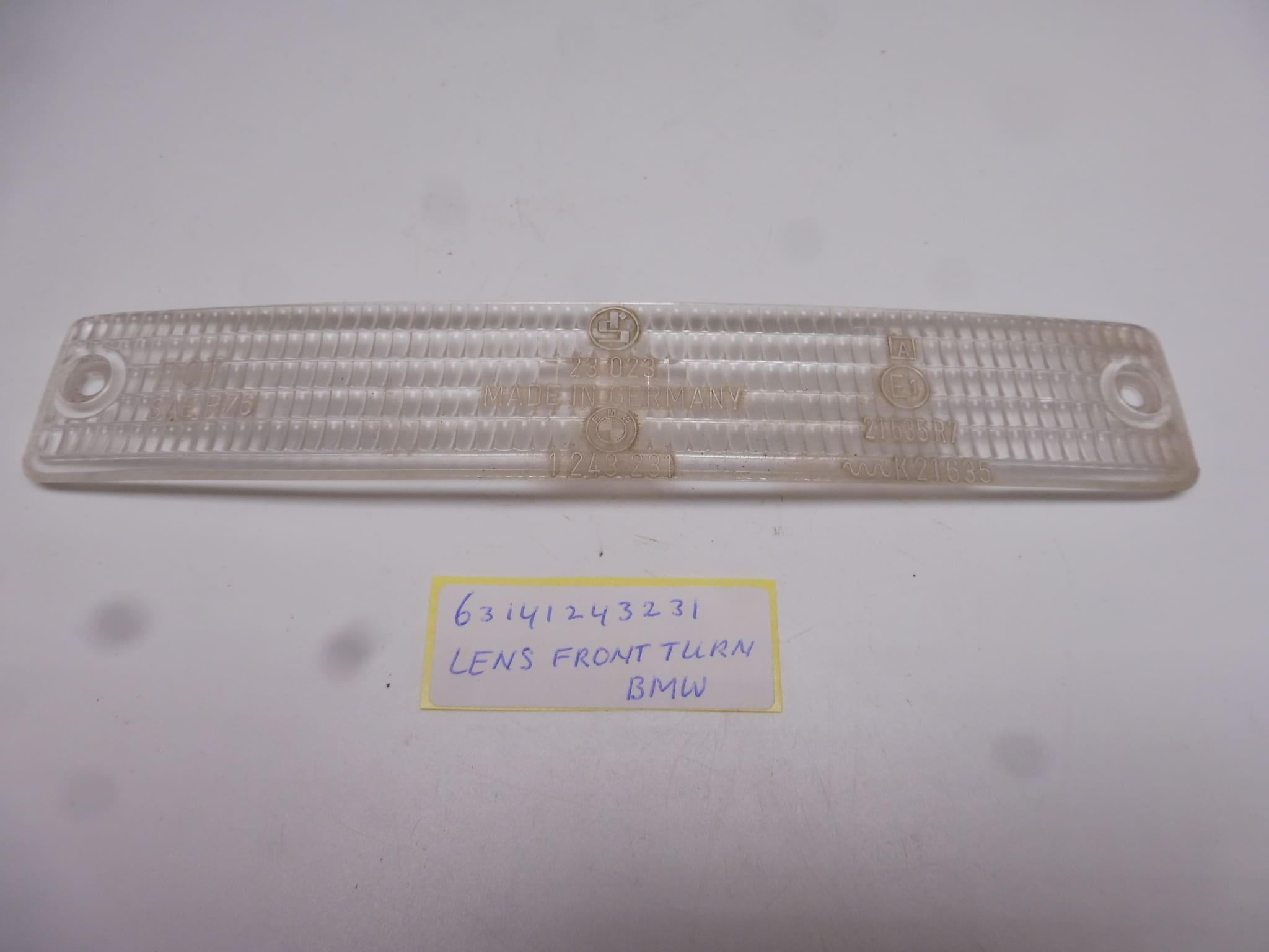 63141243231 Lens turn light front BMW original new