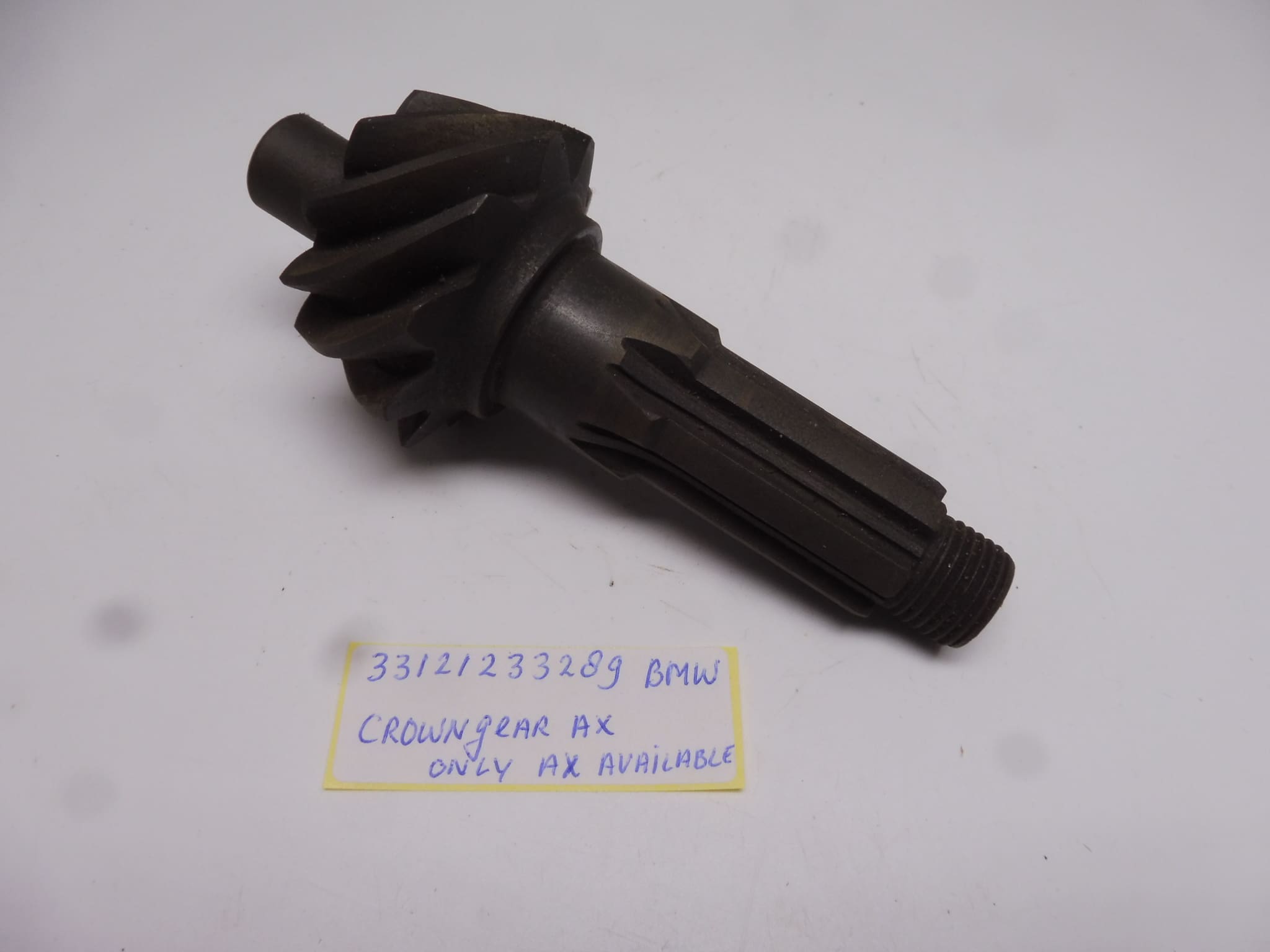 33121233289 Crown gear ax BMW original (only ax) new