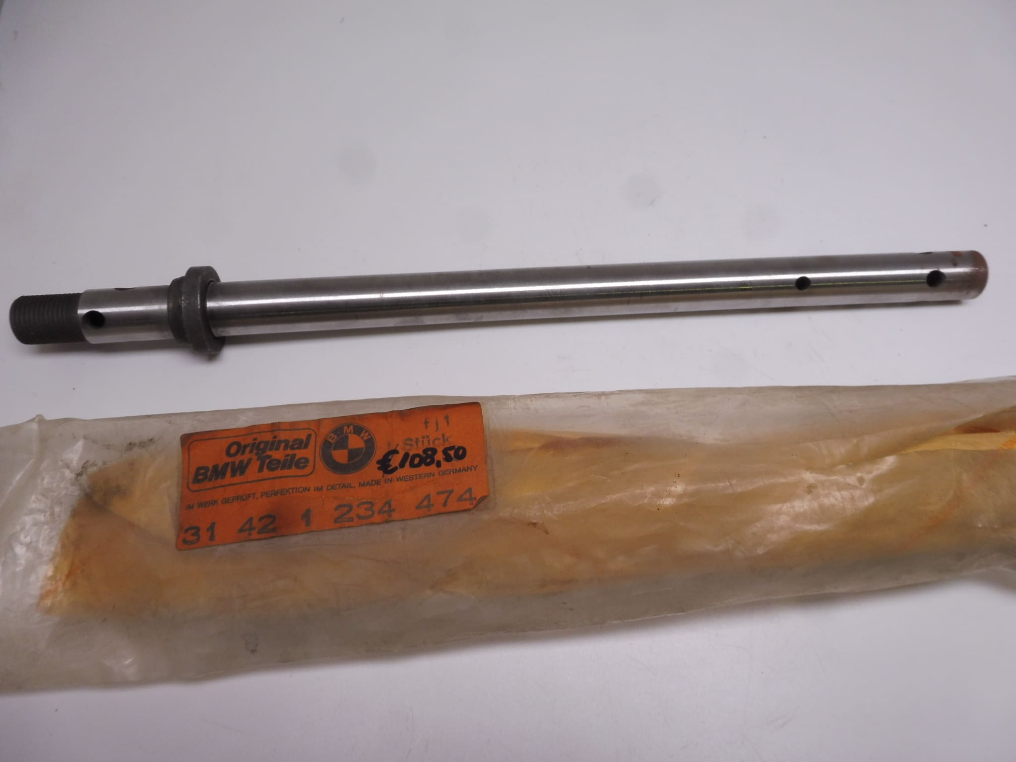 31421234474 Pipe front fork absorber BMW original new