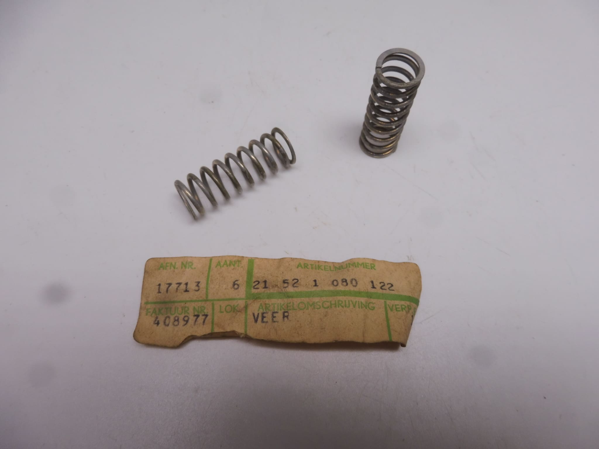 21521080122 Spring clutch compression control BMW original new