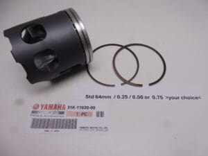 31K-11631-00 Piston assy Yamaha RD350YPVS std-0.25-0.50 or 0.75
