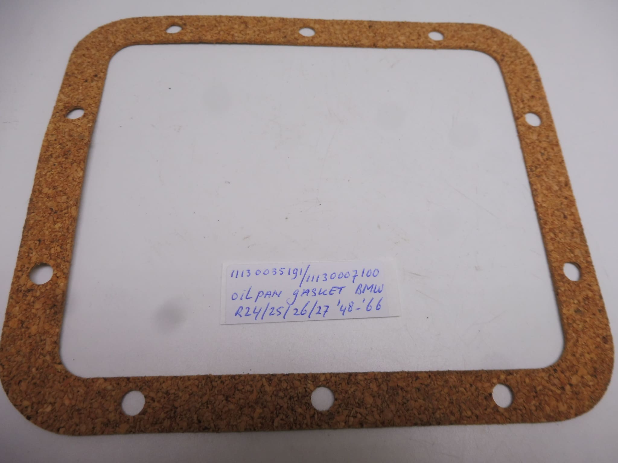 11130035191 Gasket oil pan BMW R24/25/26/27 '48-'66 original new