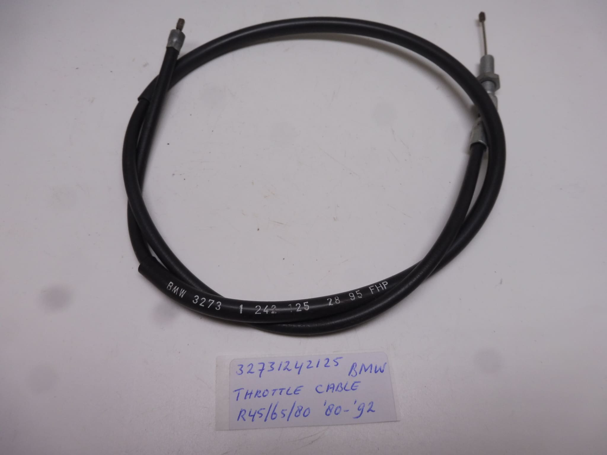 32731242125 Throttle cable BMW R45/65/80 '80-'92 original new