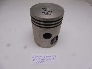Alternative view of Piston Jawa 350 Ø 58,00 pin 16mm L. without piston pin and rings new