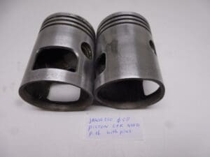 Alternative view of Piston set Jawa 350 Ø 58,00 L+R pin 16mm with piston pin used