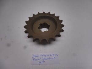 Front sprocket Jawa 19 T. suitable for 559/353/354 new