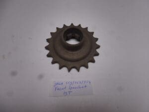Alternative view of Front sprocket Jawa 19 T. suitable for 559/353/354 new
