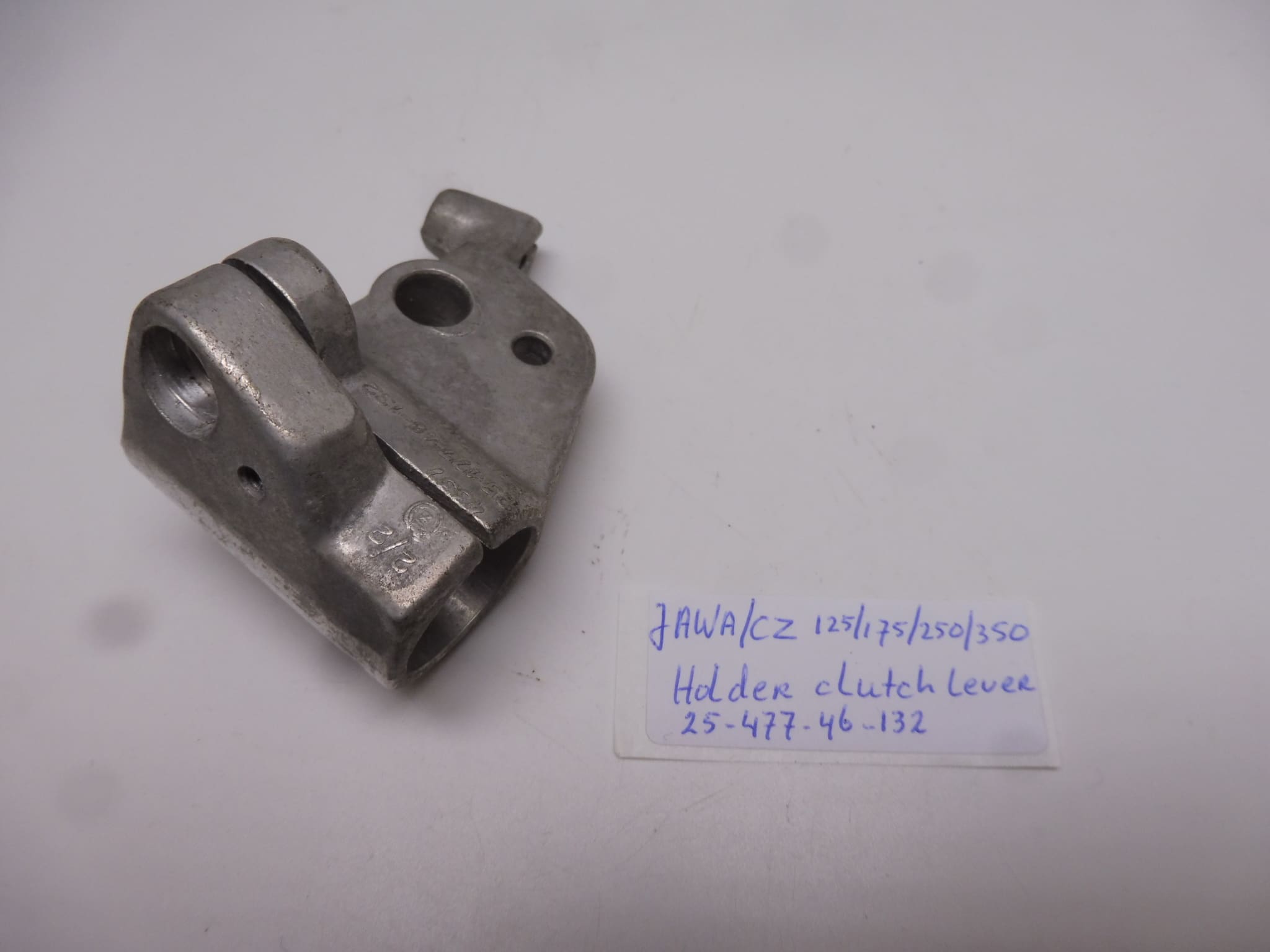 Holder clutch lever Jawa/CZ 125/175/250/350 nr:25-477-46-132 new - Image 2
