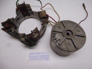 Alternative view of Alternator complete Jawa Babetta 206, 207, 210, 215 original as new used