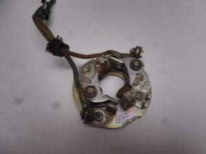 447-81620-10 Plate breaker contact assy Yamaha XS/TX 650 orig. used