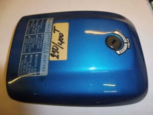 17511-413-000ZA Fuel cap cover Honda CB 250/400T blue PB-3C-C as new