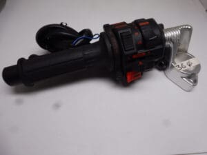 1086.09 Switch handle complete L. Domino with choke and lever new